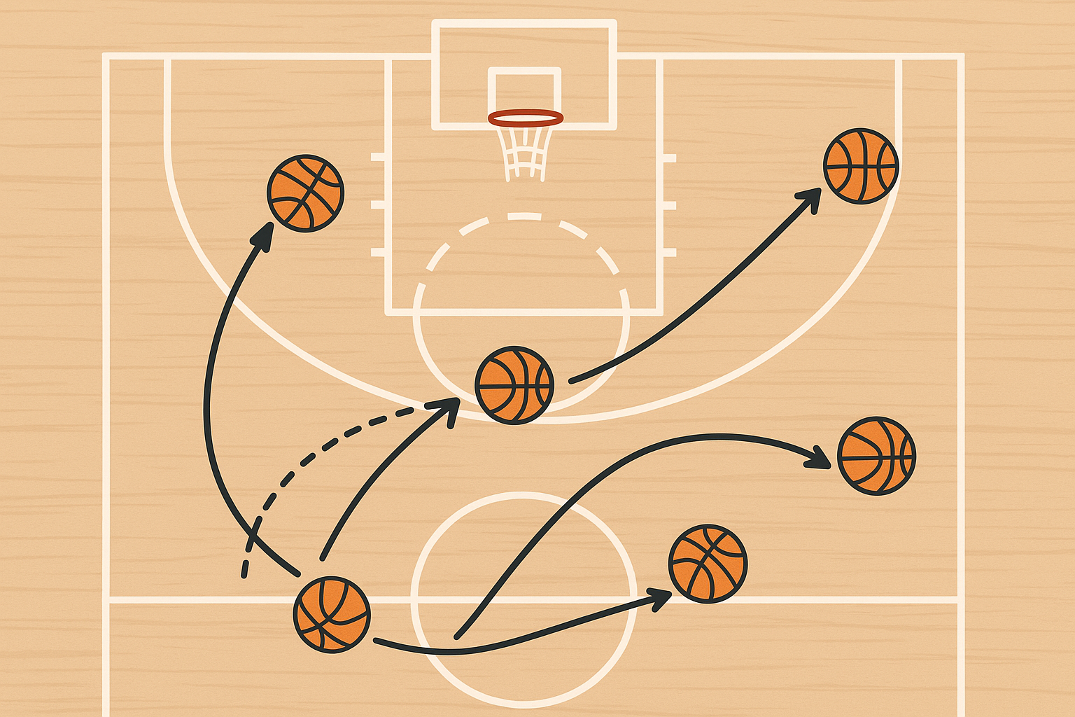 motion offense koszykówka